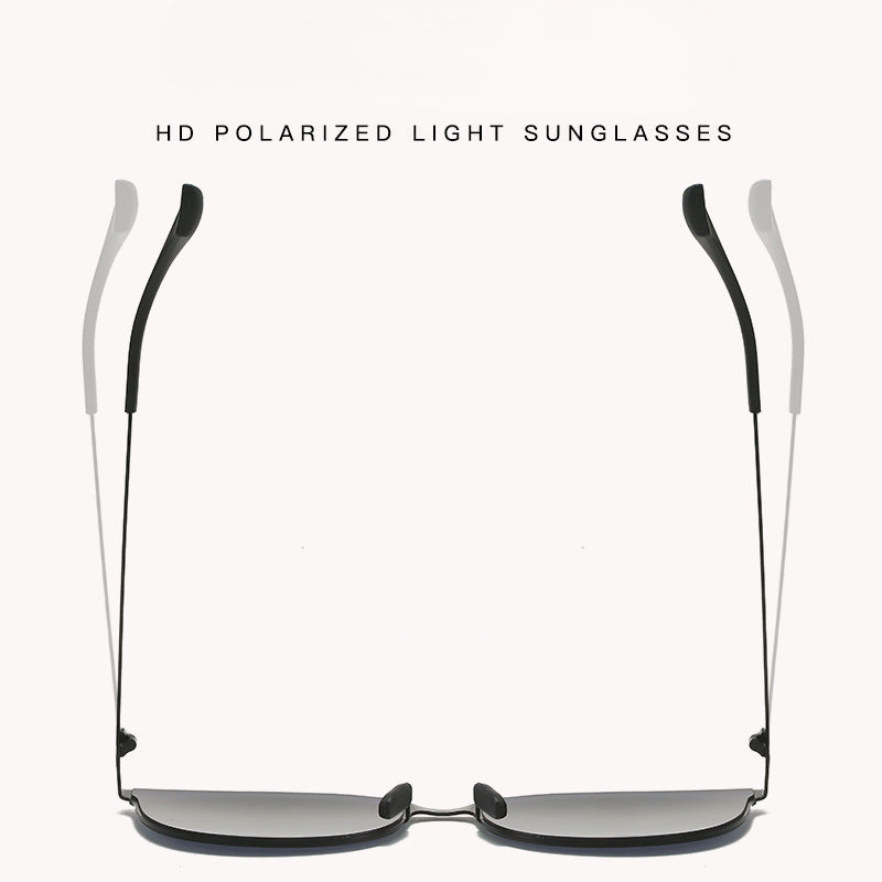Men's Large Frame Sunglasses UV Protection Polarizer Glasses