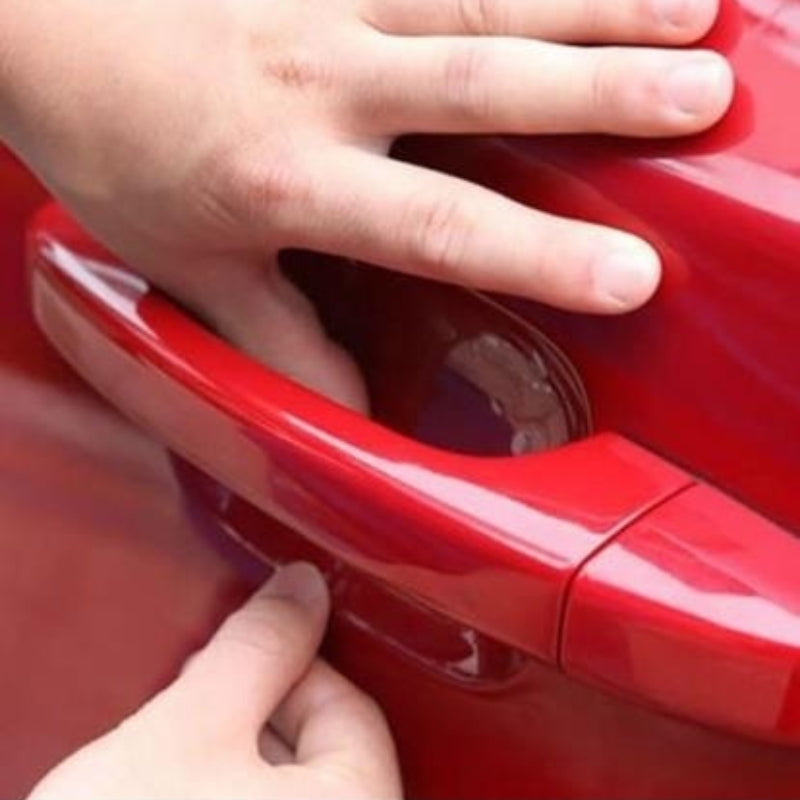 4pcs Car Door Handle Protector Films Protect Car from Scratches