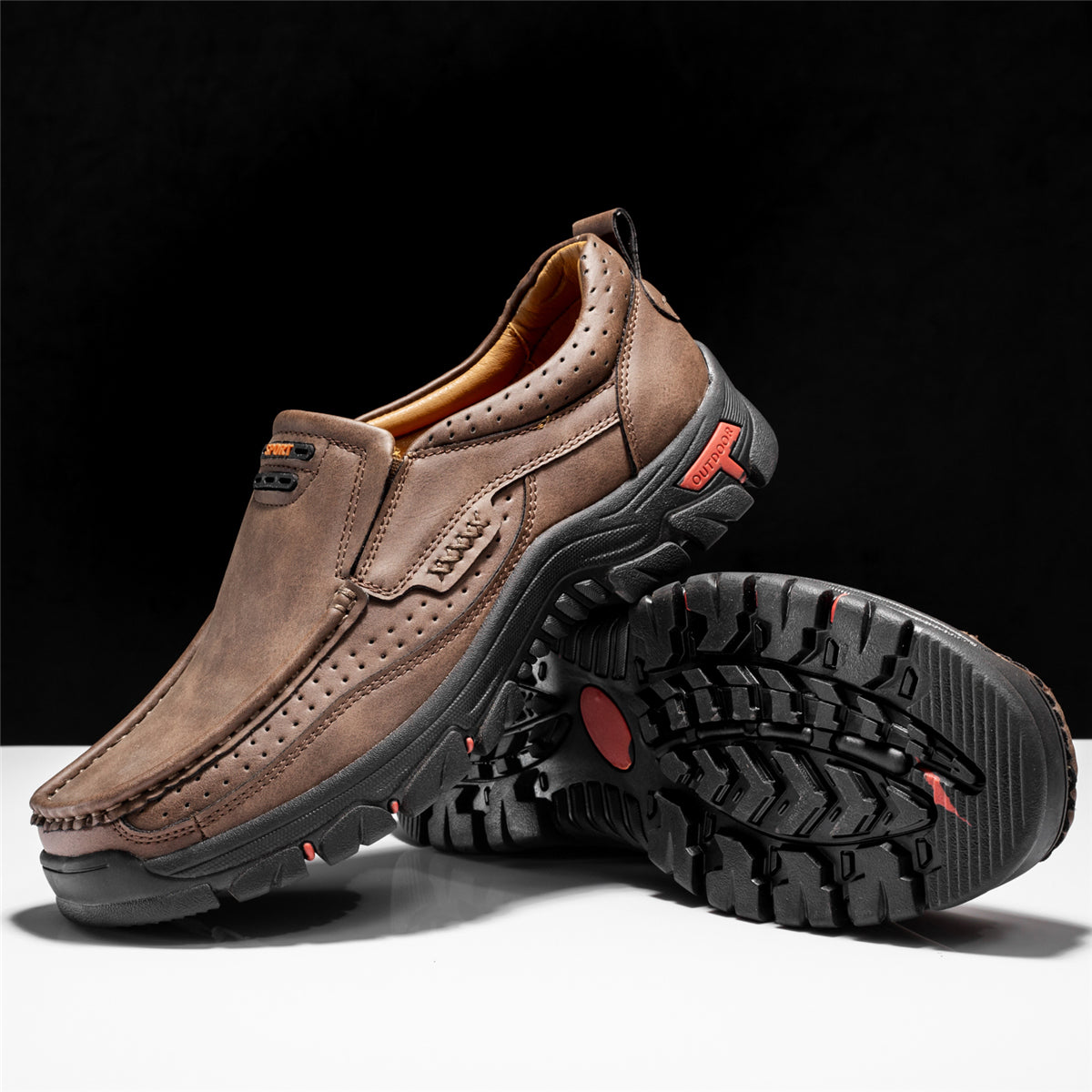 Durable Lightweight Plus Size Men's Hiking Shoes Slip Resistant
