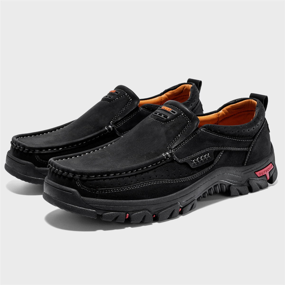 Durable Lightweight Plus Size Men's Hiking Shoes Slip Resistant
