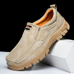 Men's Plus Size Breathable Loafers Lightweight Slip-On Shoes