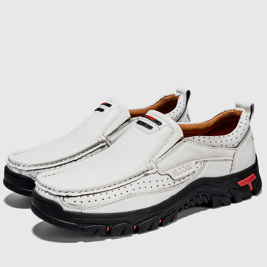 Men's Plus Size Breathable Loafers Lightweight Slip-On Shoes