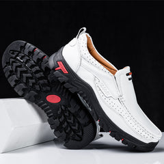 Men's Plus Size Breathable Loafers Lightweight Slip-On Shoes
