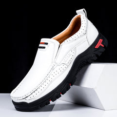 Men's Plus Size Breathable Loafers Lightweight Slip-On Shoes