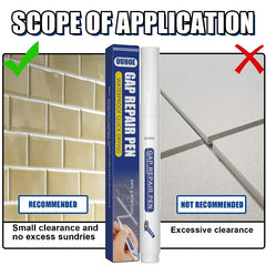 Tile Seam Pen Bathroom Waterproof Anti-mold Floor Seam Beautification