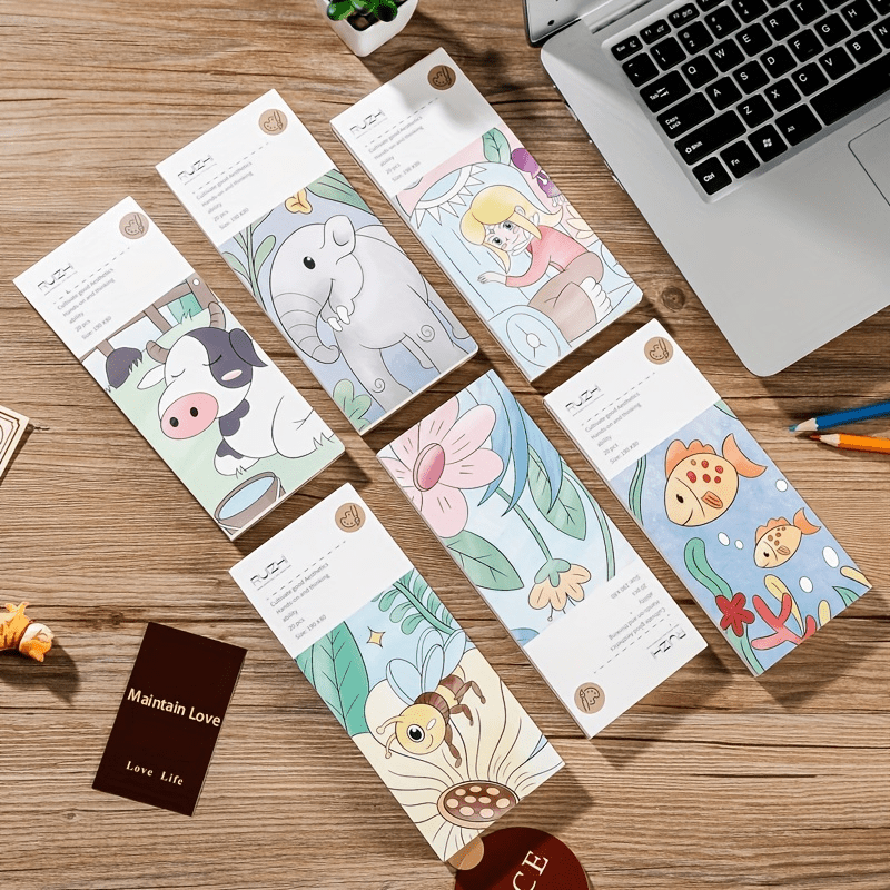 Watercolor Coloring Book With Brushes - Portable Gouache Graffiti Picture Book