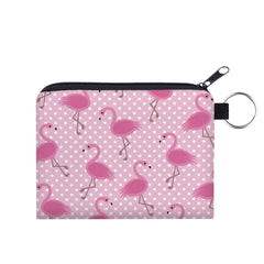 Flamingo Coin Purse Key Bag Card Holder For Girls