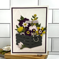 Flowerpot Cutting Dies for Unique DIY Cards - Birthdays, Thanksgivings