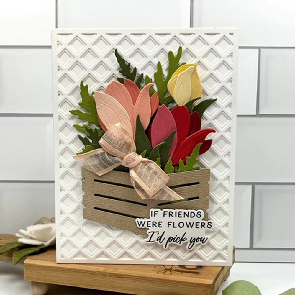 Flowerpot Cutting Dies for Unique DIY Cards - Birthdays, Thanksgivings