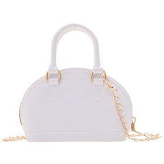 Mini Jelly Handbag Shell Chain Crossbody Bag Coin Purse