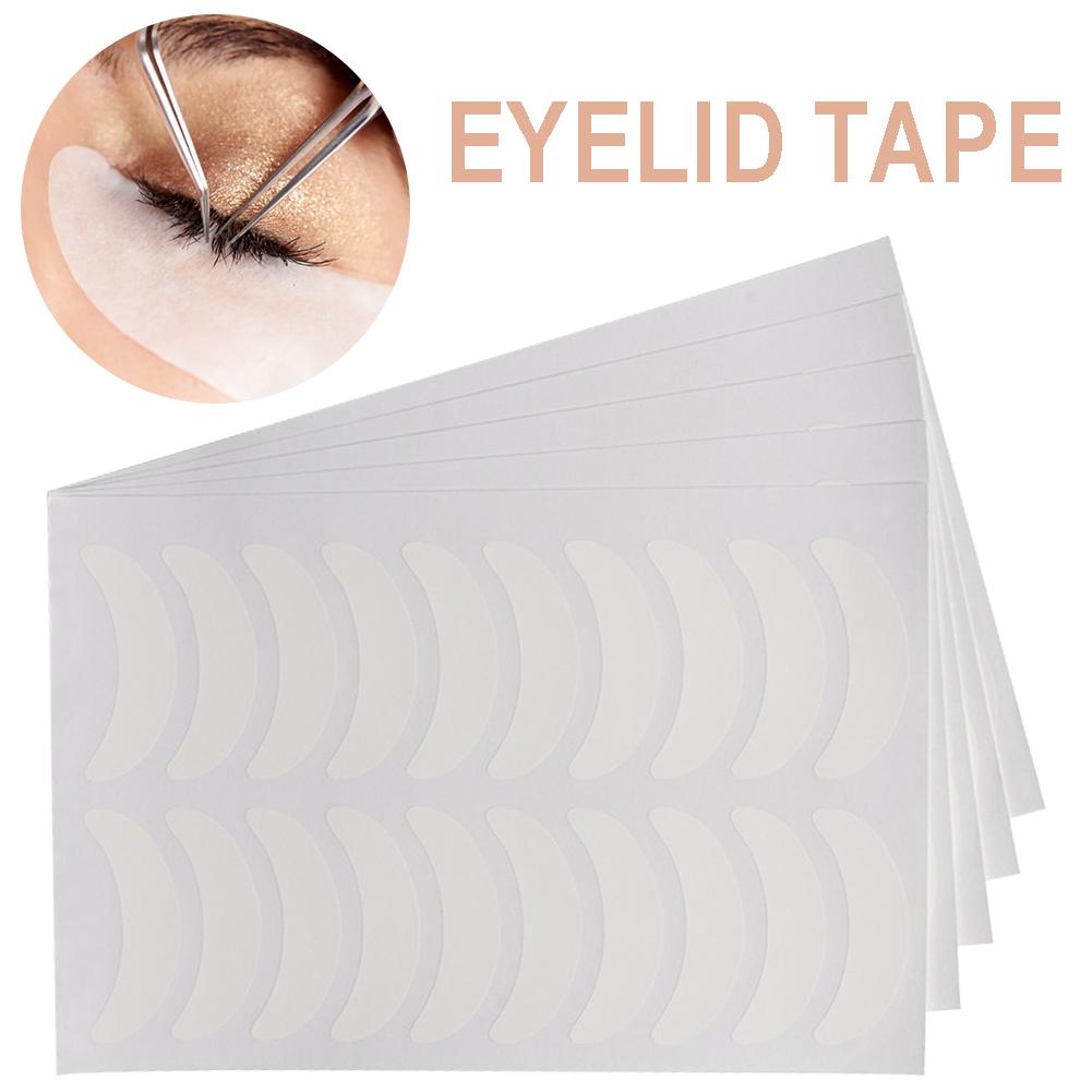 50 Pairs Eyelash Extension Under Eye Pads 100pcs Set Reusable Paper Patches