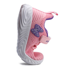 Girls Knit Sneakers Breathable Comfortable Shoes