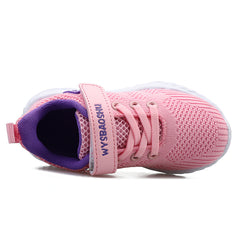 Girls Knit Sneakers Breathable Comfortable Shoes