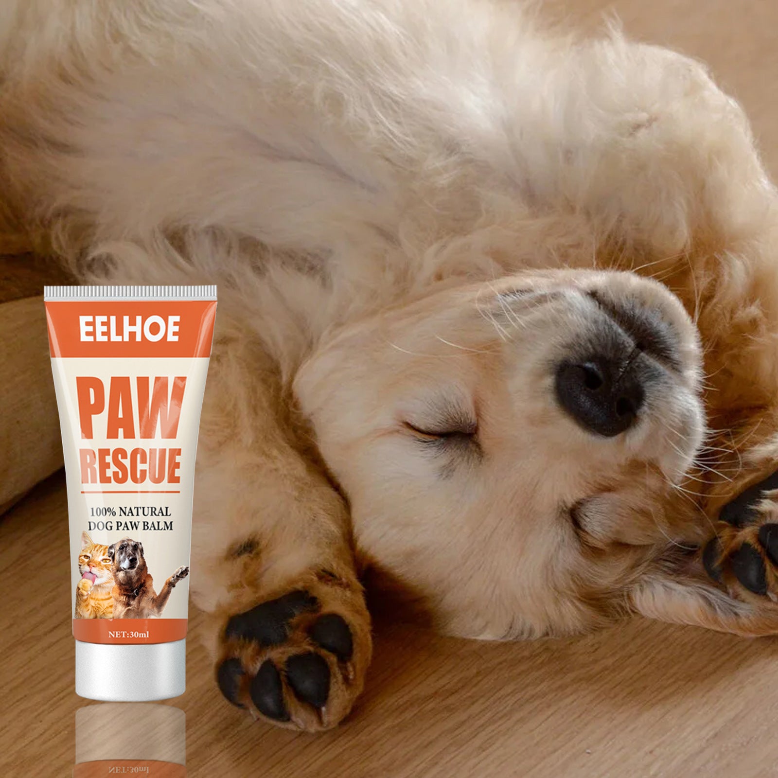 Natural Pet Paw Balm for Cats & Dogs