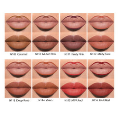 Waterproof Matte Lip Liner Pen Long Lasting Non Sticky Lipstick
