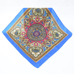 Boho Paisley Print Bandana Hip Hop Neckerchief Block Square Scarf