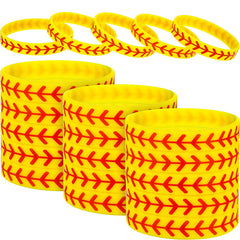 Softball Bracelet Silicone Wristband for Fans and Players - Perfect Gift
