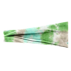 Tie Dye Sports Headband Yoga Sweat Absorption Turban Fitness Hairband