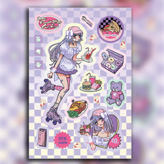 Y2k Style Graffiti Stickers - Student Stationery