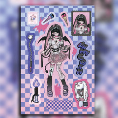 Y2k Style Graffiti Stickers - Student Stationery