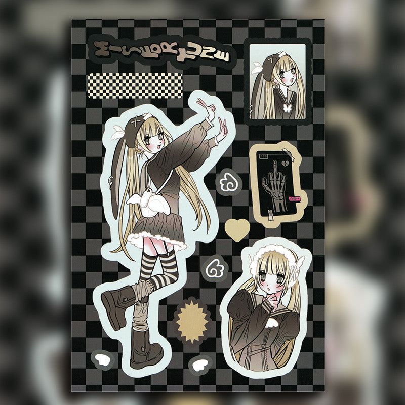 Y2k Style Graffiti Stickers - Student Stationery