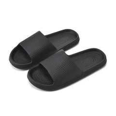 Women's Solid Slides Soft Sole Non Slip Bathroom Shoes
