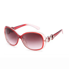 Women's Vintage Oversize Sunglasses with UV400 Protection