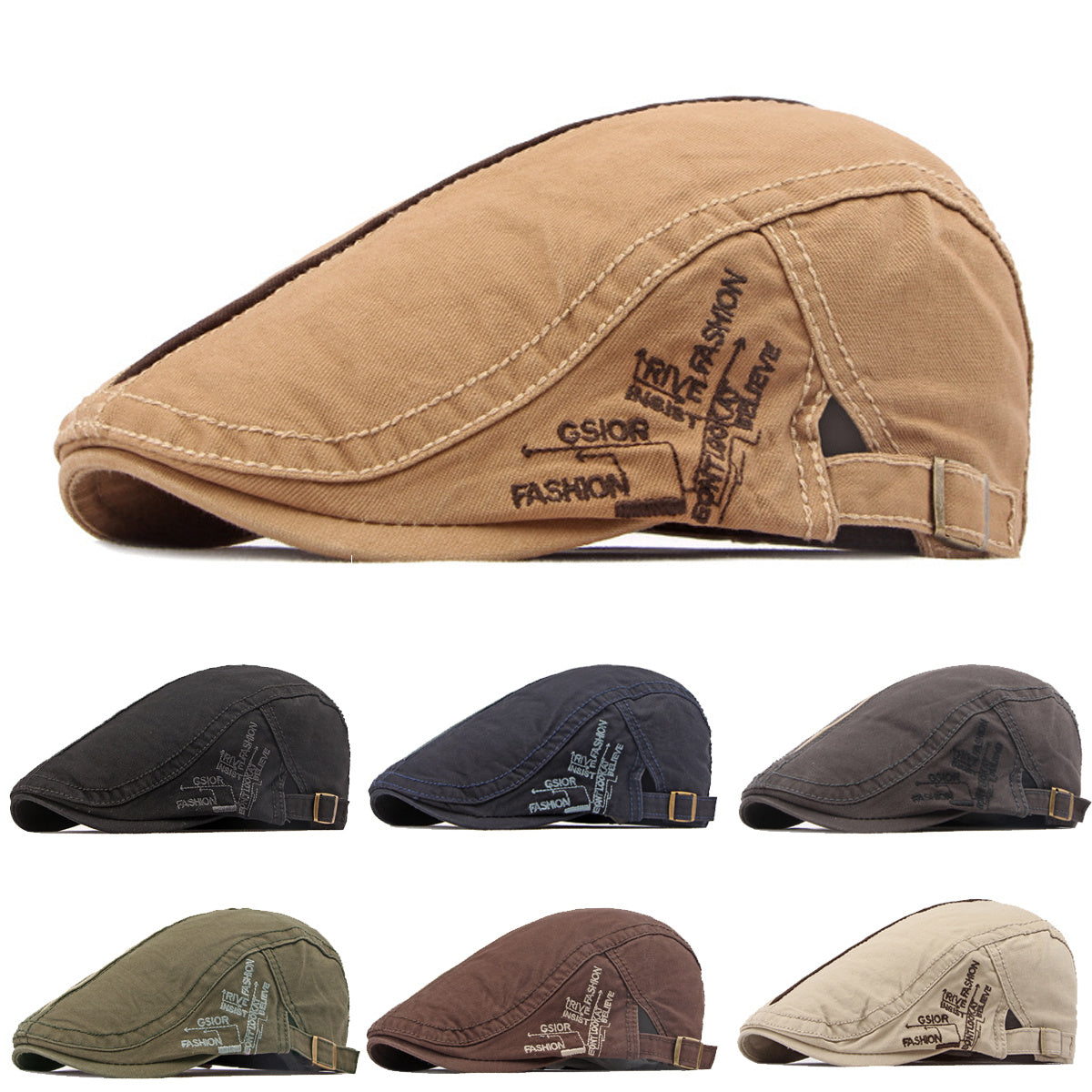 Unisex Newsboy Beret Caps For Spring