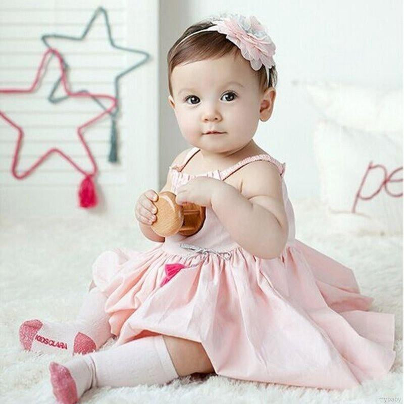 Baby Girls Lace Flowers Headband Hair Accessory
