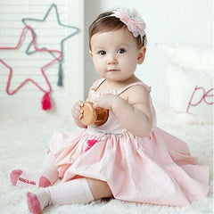 Baby Girls Lace Flowers Headband Hair Accessory