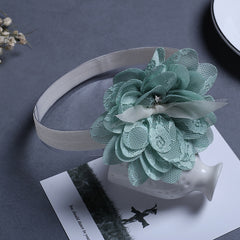 Baby Girls Lace Flowers Headband Hair Accessory