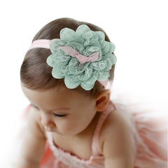 Baby Girls Lace Flowers Headband Hair Accessory