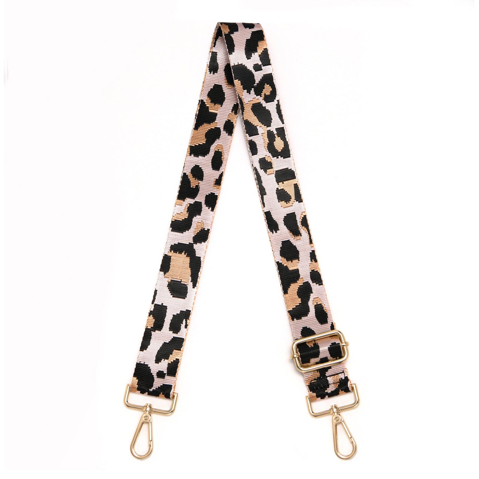 Leopard Adjustable Shoulder Strap Wide Strap Portable Purse Replacement Belt