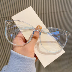 Square Anti Light Glasses Lightweight Clear Lens Glasses