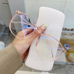 Square Anti Light Glasses Lightweight Clear Lens Glasses