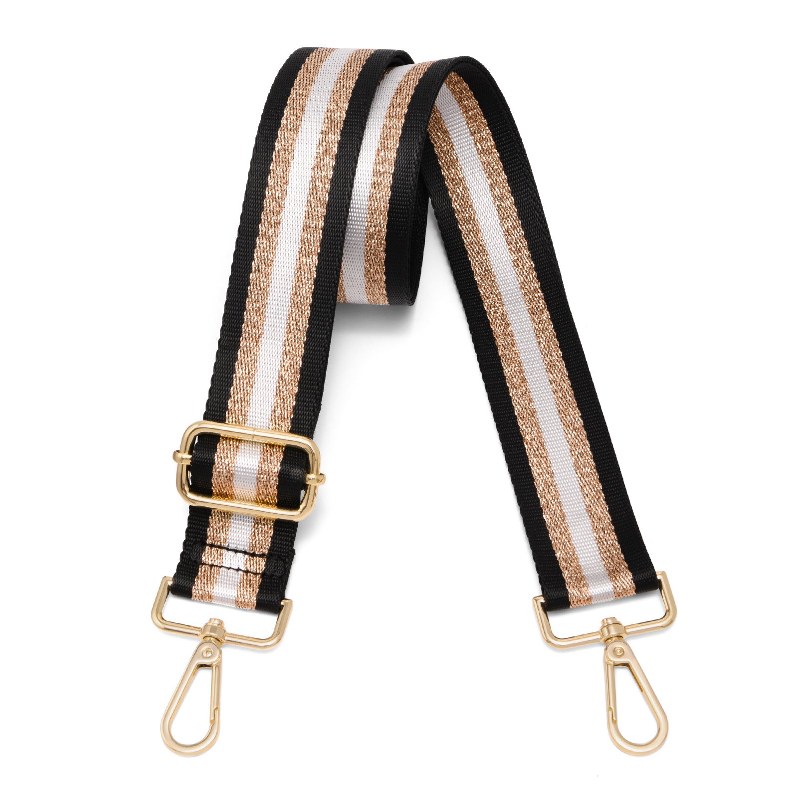 Adjustable Shoulder Strap Replacement Belt Striped Wide Purse Strap