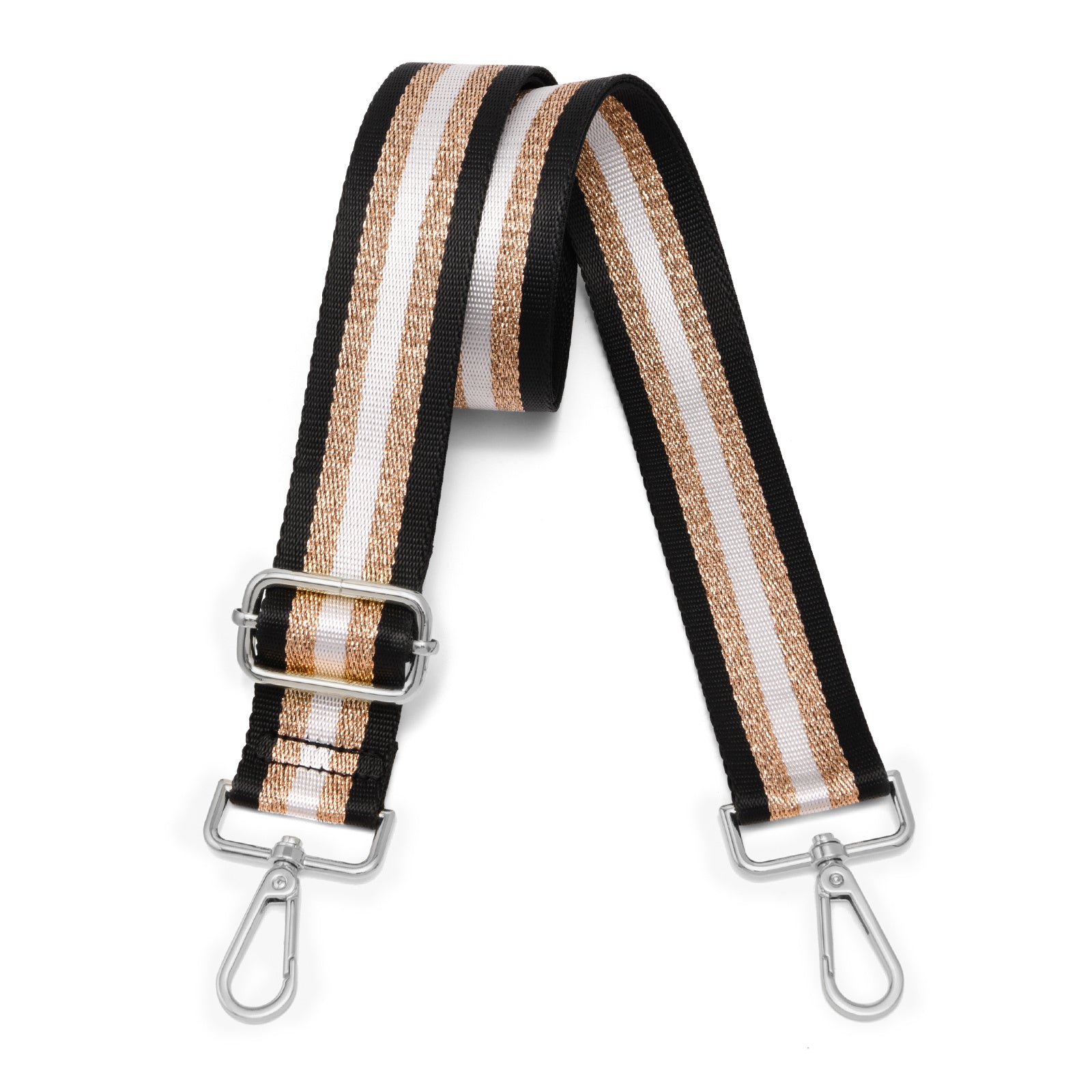 Adjustable Shoulder Strap Replacement Belt Striped Wide Purse Strap