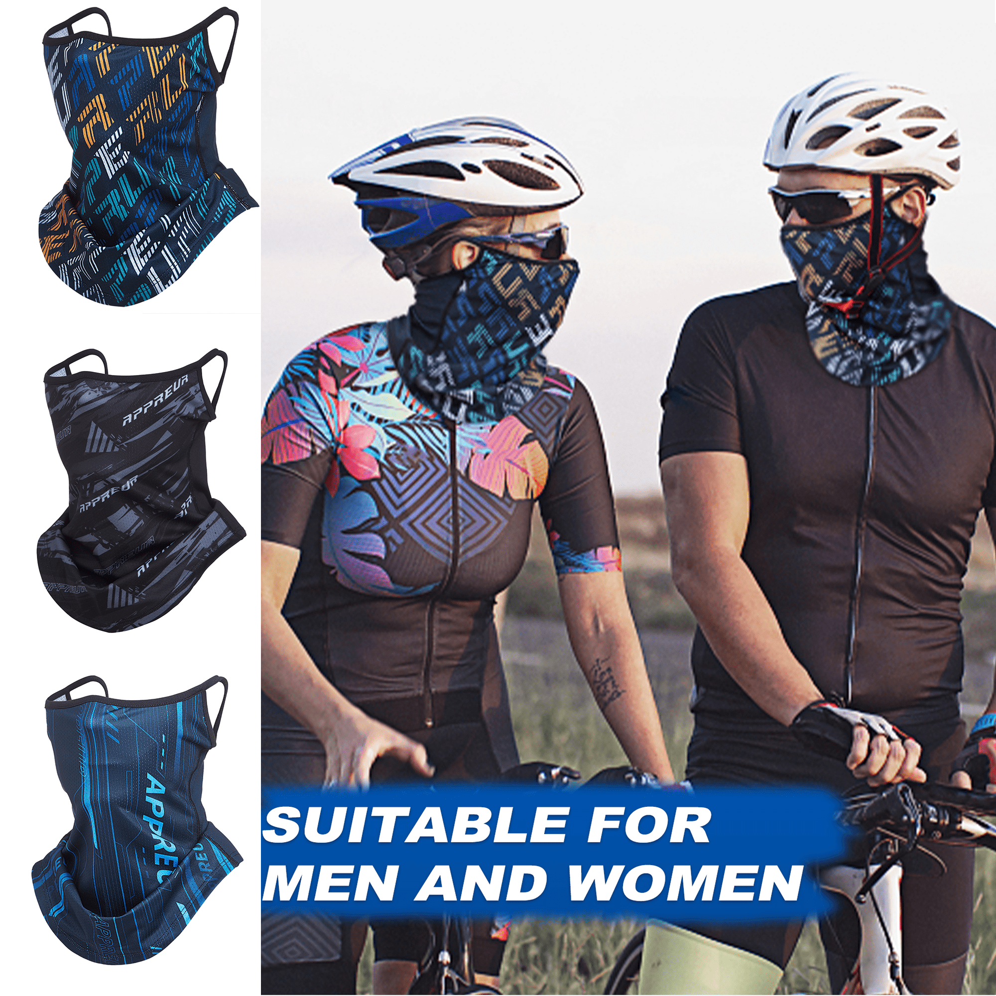 Breathable Lightweight Sun Protection Mask and Scarf
