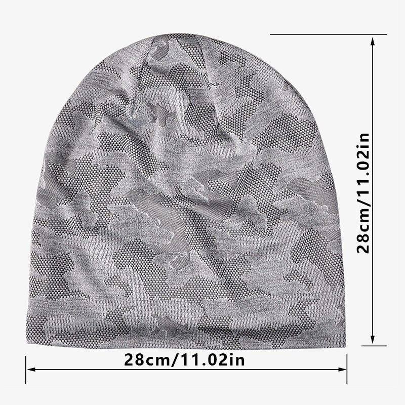 Quick Drying Camo Running Hat Sunscreen Cap
