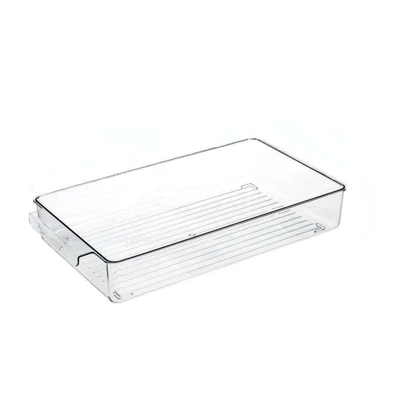 Large Capacity Food Storage Box with Lid - Transparent Kitchen Organizer