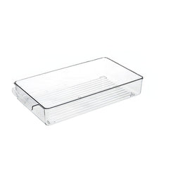 Large Capacity Food Storage Box with Lid - Transparent Kitchen Organizer