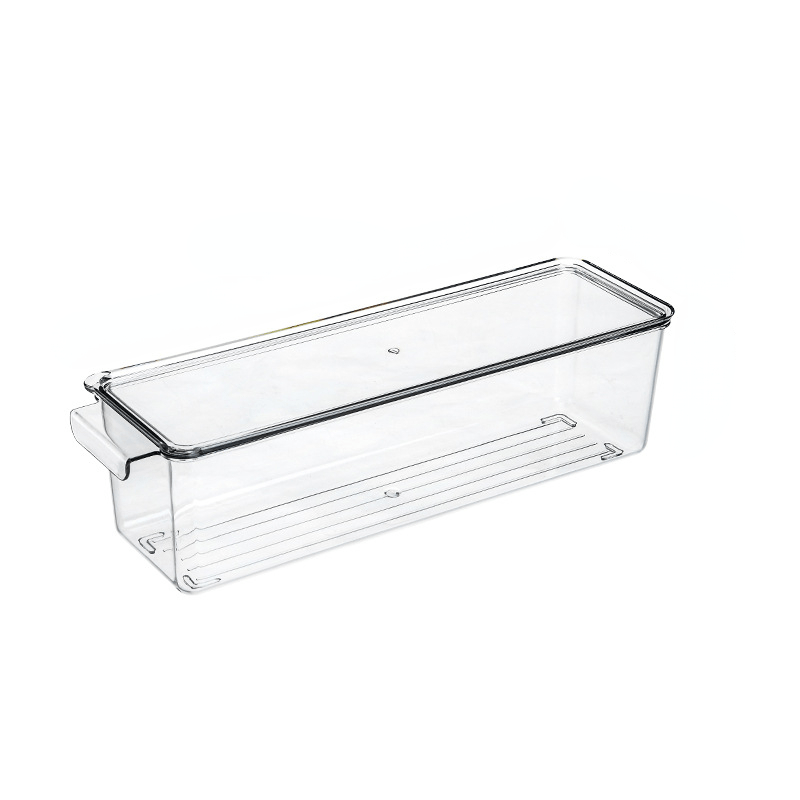 Large Capacity Food Storage Box with Lid - Transparent Kitchen Organizer