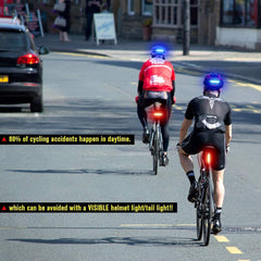 USB Rechargeable Bicycle Rear Light High Intensity LED Tail Light for Safety