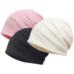 Closure Top Pullover Hat Soft Breathable Stacking Beanies