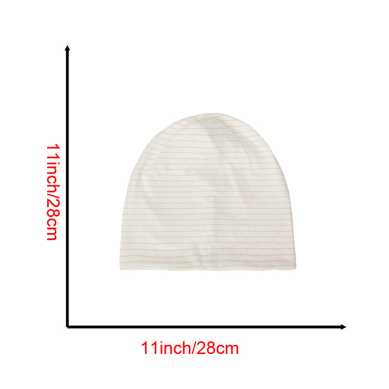 Closure Top Pullover Hat Soft Breathable Stacking Beanies