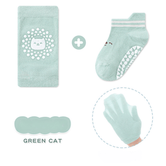 2 Pairs Baby Boys Anti-Skid Socks Mesh Breathable Comfortable Floor Socks