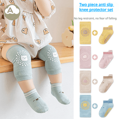 2 Pairs Baby Boys Anti-Skid Socks Mesh Breathable Comfortable Floor Socks