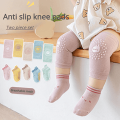2 Pairs Baby Boys Anti-Skid Socks Mesh Breathable Comfortable Floor Socks