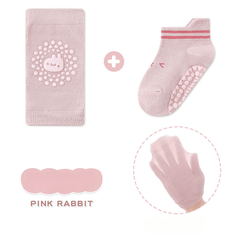 2 Pairs Baby Boys Anti-Skid Socks Mesh Breathable Comfortable Floor Socks