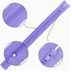 10pcs 3 Nylon Roll Zipper for Sewing Crafts, Skirts Pants, Backpacks, 4-24 Inch